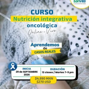 Curso Nutrición Integrativa Oncológica 2026
