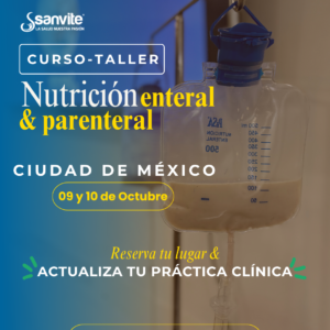 Curso Taller Nutrición Enteral y Parenteral CDMX Octubre 2026